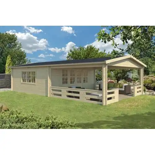 Koop Online Blokhut Sheffield 540x540+423 cm