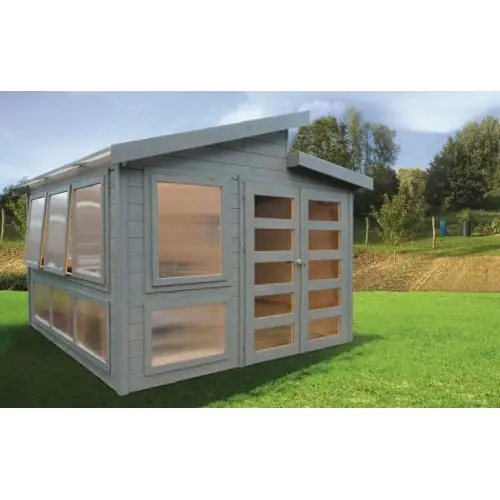 Nieuw Blokhut Solid Merano 299x299 cm