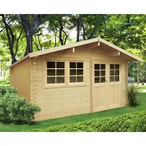 Blokhut Solid Niort 418x298 cm Seizoensaanbieding