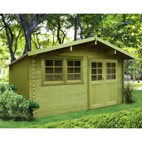 Koop Online Blokhut Solid Niort 418x298 cm Geïmpregneerd