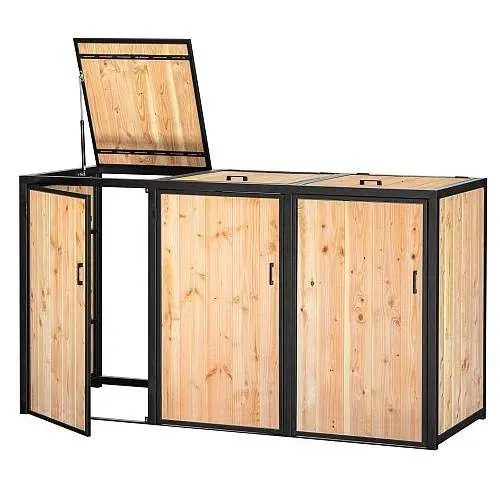 Containerberging triple Tresco douglas 210x80x118 cm Voordeelprijs