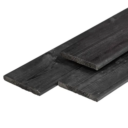 Nu Kopen Tuinplank grenen 1,6x14x180 cm zwart gespoten