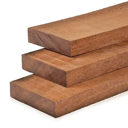 Finale Uitverkoop Tuinplank hardhout azobé 4x20x600 cm