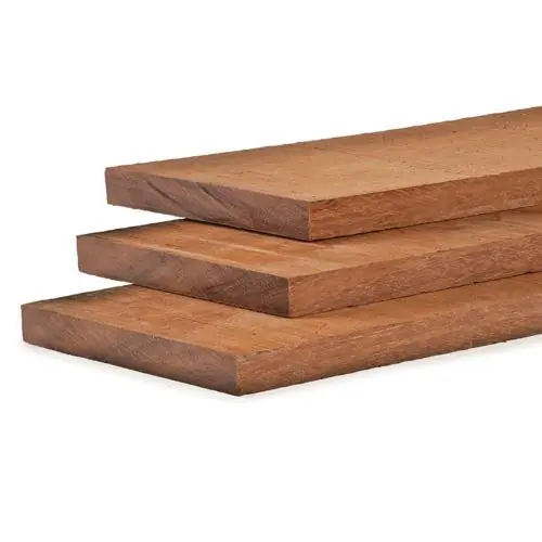 Timmerhout bezaagd hardhout 2x10x500 cm Voordeelprijs