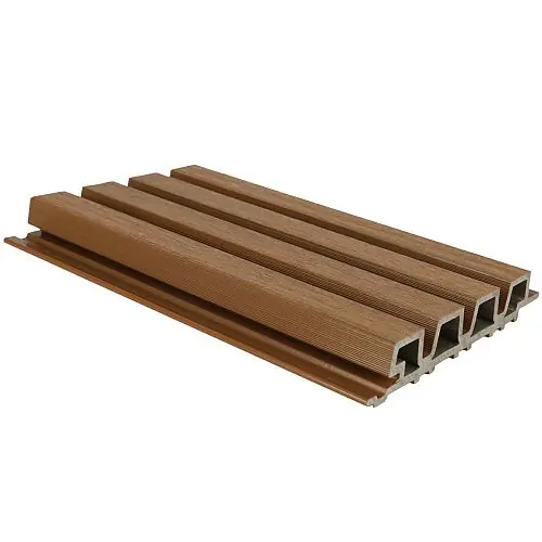 Fabrieksprijs NewTechWood composiet co-extrusie wand bekleding rhombus profiel 3,3 x 21,5 x 230 cm Red Cedar