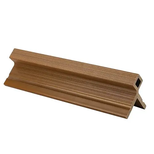 NewTechWood composiet co-extrusie hoekprofiel castellation t.b.v wand bekleding, 7 x 8 x 300 cm Red Cedar Weekendaanbieding