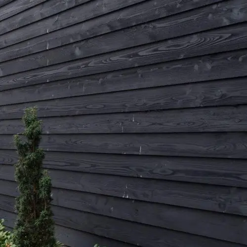 DHZ wand vuren zweeds rabat 500 cm zwart gedompeld Koop Online