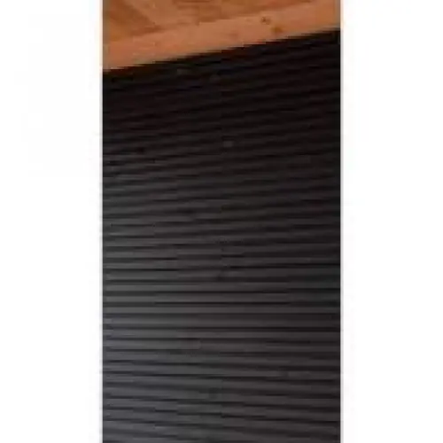 Hete Deal Wand triple profiel zwart horizontaal type C 376 cm