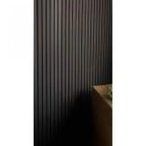 Wand triple profiel zwart verticaal type B 282 cm Actieprijs