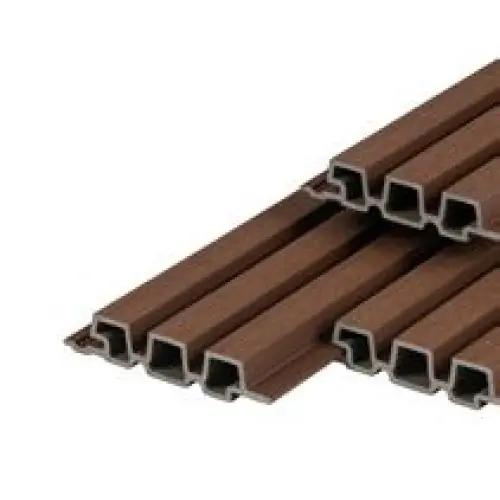 PuraTech composiet gevelbekleding 55 dubbel profiel ipe 3,3x17x390 cm Seizoensaanbieding