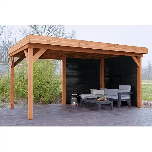 Veilige Betaling Overkapping Douglas premium geschaafd 400x300 cm 135154