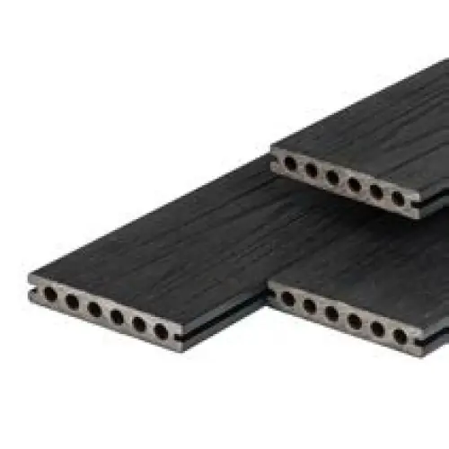 PuraShield composiet semi-massief vlonderplank ebony black 2,3x13,8x300 cm Laatste Kans