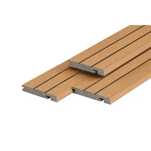 Direct Beschikbaar PuraDock composiet massief eindprofiel cedar 2,2x14,6x290 cm
