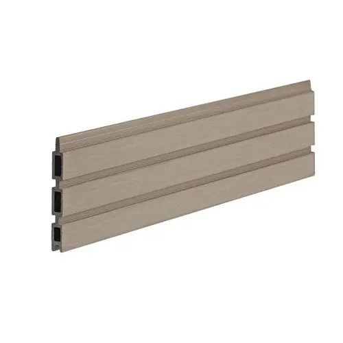 PuraFence royal composiet plank light grey 2,0x16,1x182 cm Veilige Betaling
