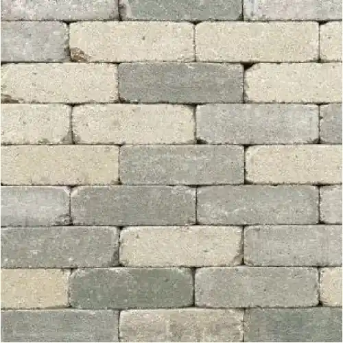 Korting Stonique trommel dikformaat antiek 21x6,8x6 cm oud heeg