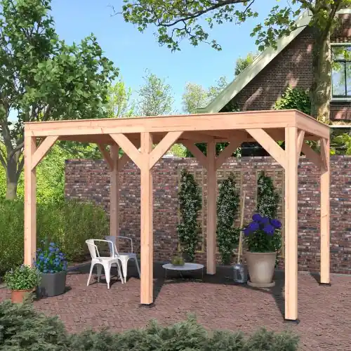 Douglas overkapping geschaafd 400x250 cm Shop Nu
