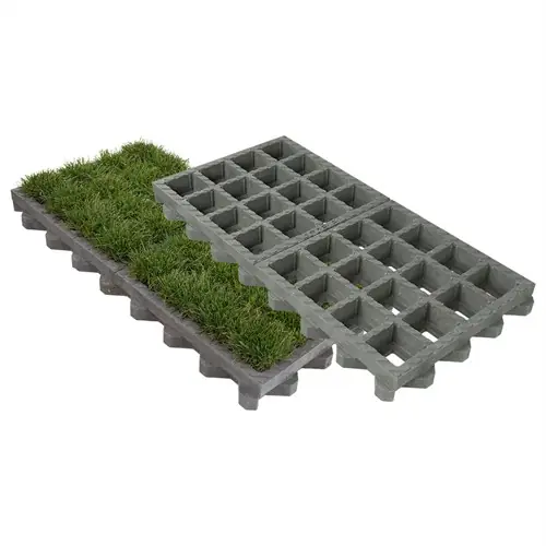 Betrouwbaar ECO Grates 40x80x6 cm Grijs