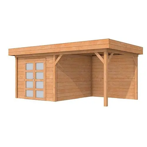 Blokhut Topvision douglas Roek 298+300x298 cm Hete Deal