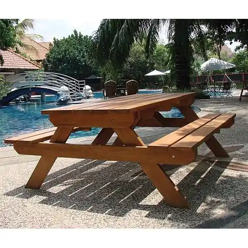 Picknicktafel hardhout Comfort Direct Verzonden