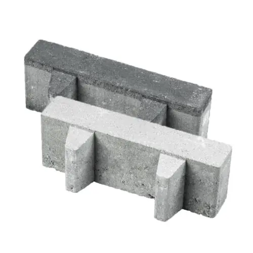 Voordeelprijs Waterpasserende aqua bricks 10x30x8 cm grijs 22% open