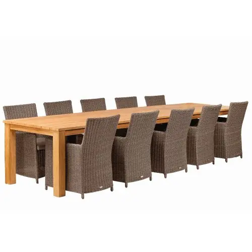 Tuintafel Solide Rustiek teak Veilige Betaling
