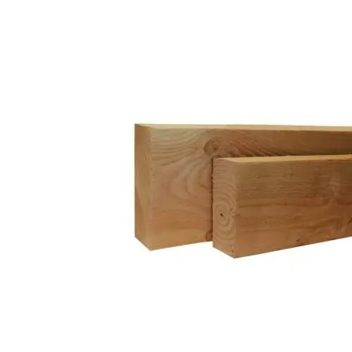 Regel douglas geschaafd groen geïmpregneerd 7x22 cm Betaalbaar