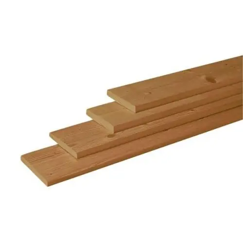 Gecertificeerd Schuttingplank douglas geschaafd groen geïmpregneerd 1,6x14x400 cm