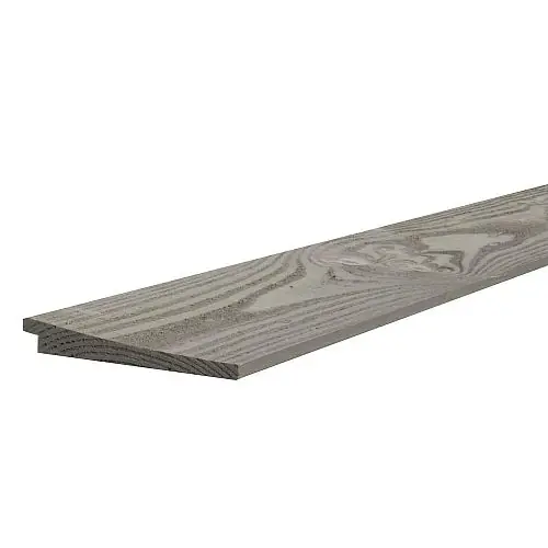Veilige Betaling Douglas Zweeds rabat geschaafd/bezaagd grijs gespoten 1,1-2,7x19,5x500 cm