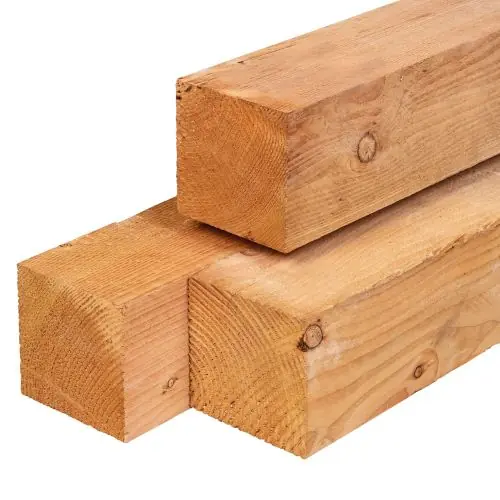 Tuinpaal douglas ongeschaafd 15x15x500 cm Merkproduct