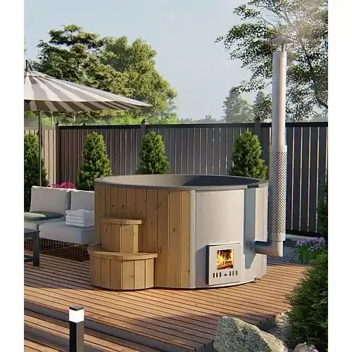 Hoge Kwaliteit Hottub thermowood Deluxe