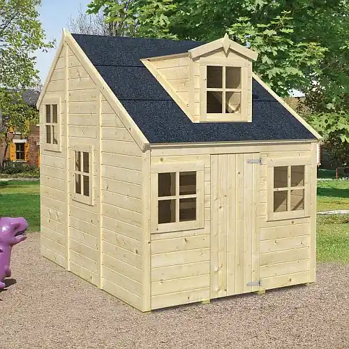 Speelhuisje Alice met verdiepingsvloer Koopje
