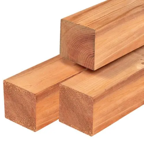 Tuinpaal red class wood geschaafd 12x12 cm Bestseller