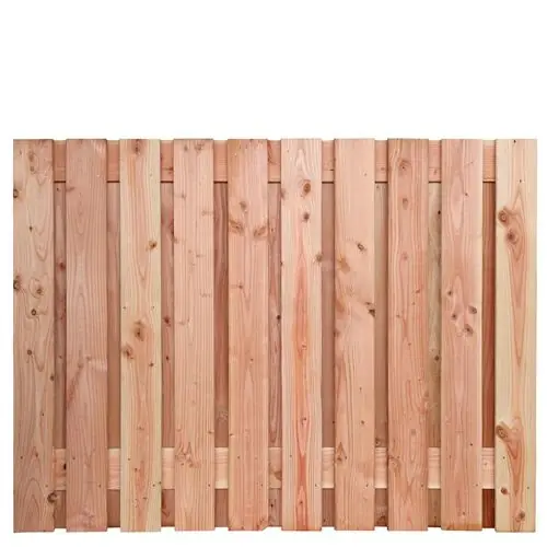Beste Prijs Douglas tuinscherm 16 mm 21-planks 180x130 cm