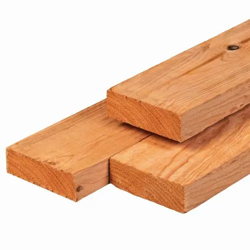 Regel red class wood geschaafd 4,5x14,5x300 cm Seizoensaanbieding