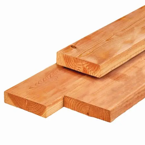 Speciale Aanbieding Regel red class wood geschaafd 6,5x14x500 cm