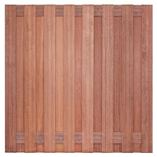 Tuinscherm Kampen hardhout 180x180 cm Hete Deal