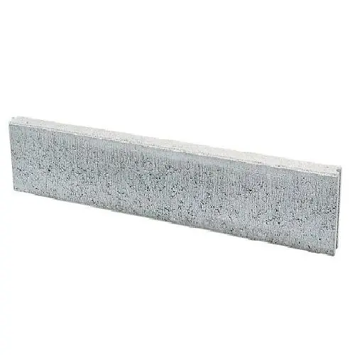 Veilige Betaling Opsluitband 6x30x100 cm grijs