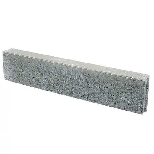 Lage Prijs Opsluitband 12x25x100 cm grijs