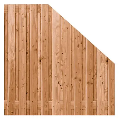 Finale Uitverkoop Tuinscherm douglas geschaafd 180>90x180 cm 150616