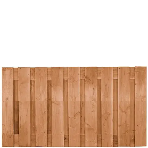 Tuinscherm douglas ongeschaafd 90x180 cm 103447 Alleen Vandaag