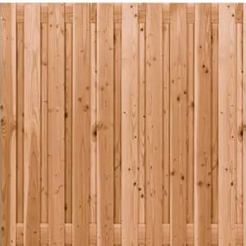 Beperkte Voorraad Tuinscherm douglas geschaafd 180x180 cm 21-planks