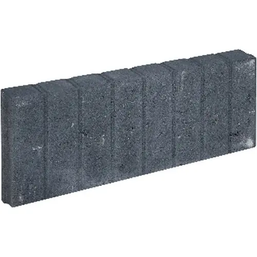 Blokjes palissadeband 8x50x50 cm zwart Speciale Aanbieding