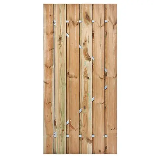 Tuindeur Privacy geïmpregneerd grenen inclusief slot 195x100 cm Lage Prijs