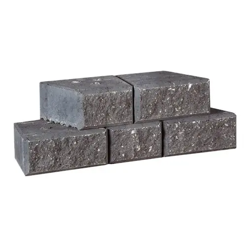 Crack en stack 15/23x20x10 cm Grijs/Zwart Betrouwbaar