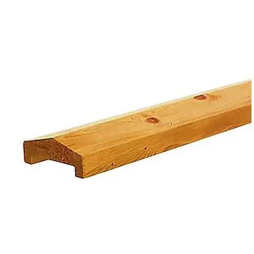 Premium Grenen geïmpregneerd geschaafde afdekkap 3,5x8,5x180 cm t.b.v. rechtscherm