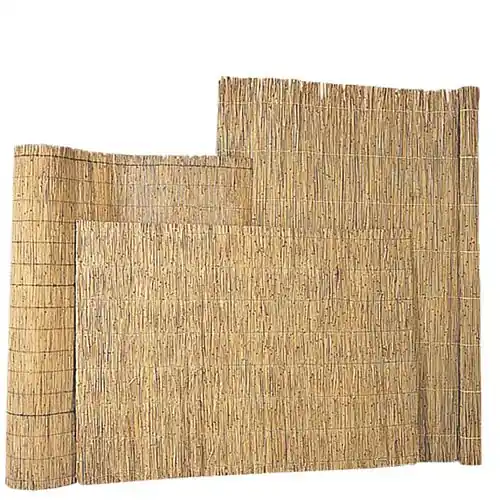 Rietmat 1,5/2 cm dik perlondraad gebonden 150x200 cm Hoge Kwaliteit