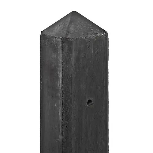 Beperkt Aanbod Betonpaal Schie antraciet motief 10x10x280 cm eindpaal