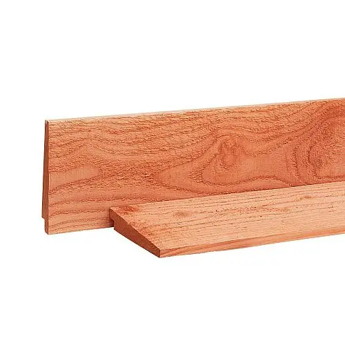 Premium Douglas Zweeds rabat geschaafd/bezaagd 1,1-2,7x19,5 cm