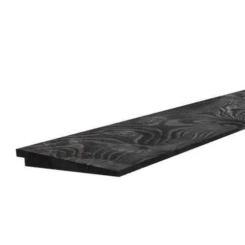Zweeds rabat Scandinavisch vuren zwart gespoten 1,1-2,7x19,5x300 cm Snelle Levering
