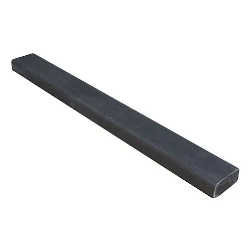 Laatste Versie Regel massief antraciet zwart 3,4x6,7x400cm 103164